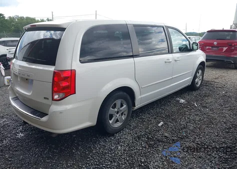 2013 Dodge Grand Caravan Sxt из США, поврежденный, VIN 2C4RDGCG0DR521082